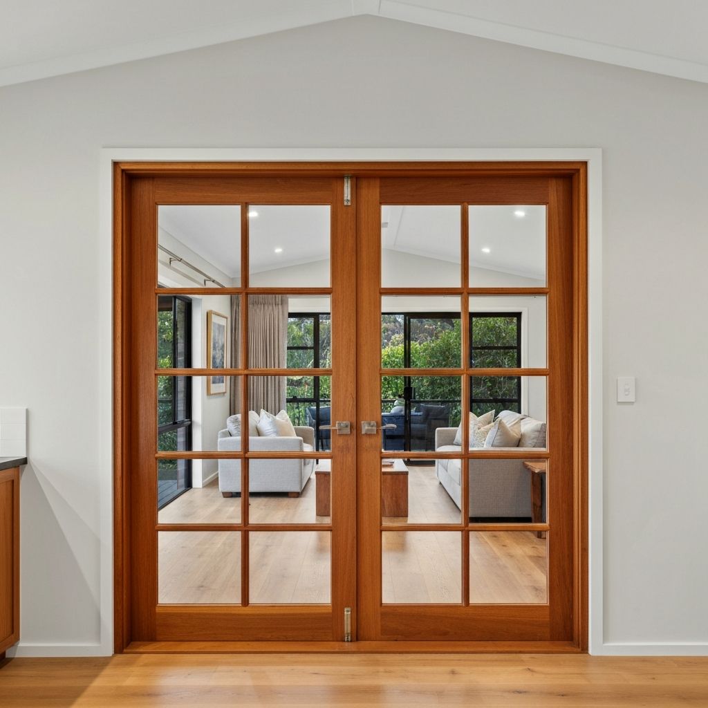 Double doors installation